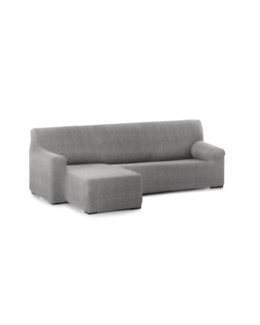 Housse de canapé en L gauche b/c gris clair 250 - 360 cm