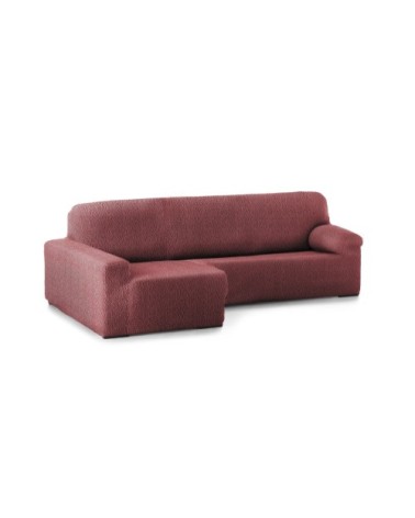 Housse de canapé en L gauche extensible Bordeaux 250 - 360 cm