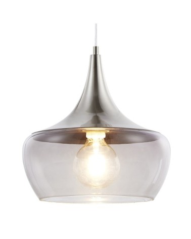 Suspension en verre argenté