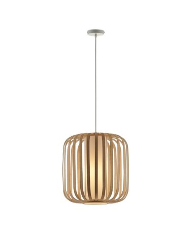 Suspension en bamboo naturel