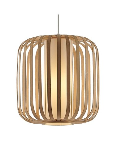 Suspension en bamboo naturel