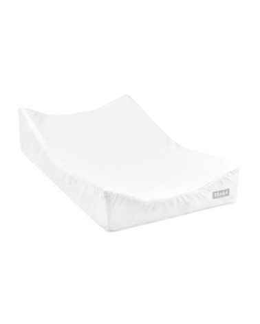 Matelas à langer pour bébé incliné blanc