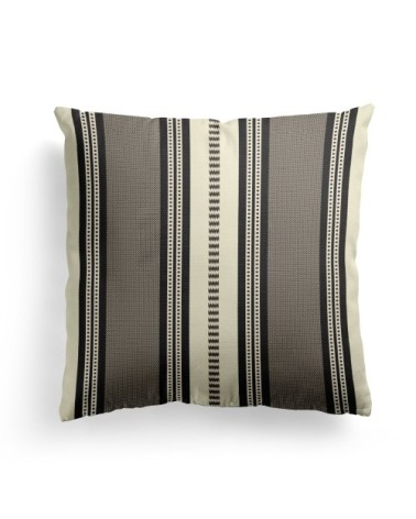 Housse de coussin coton Noir 40x40 cm