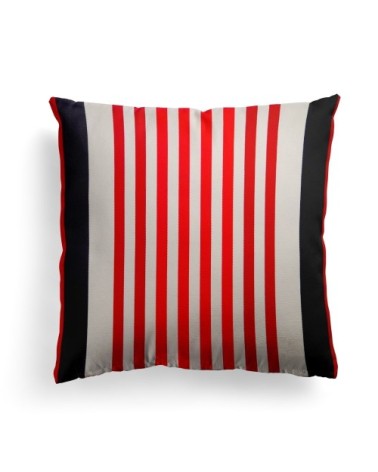 Housse de coussin coton Rouge 40x40 cm