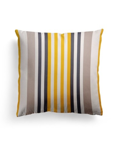 Housse de coussin jaune 40x40