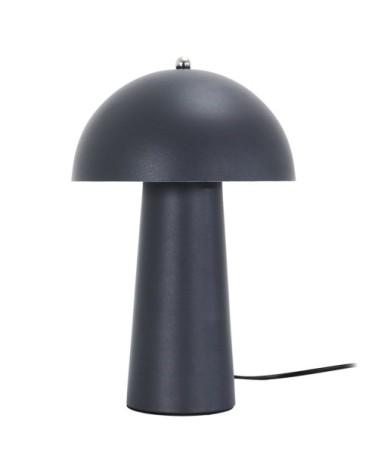 Lampe à poser champignon gris