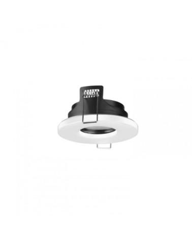 Plafonnier Encastré pour Ampoule GU10 Blanc Alumina 85mm