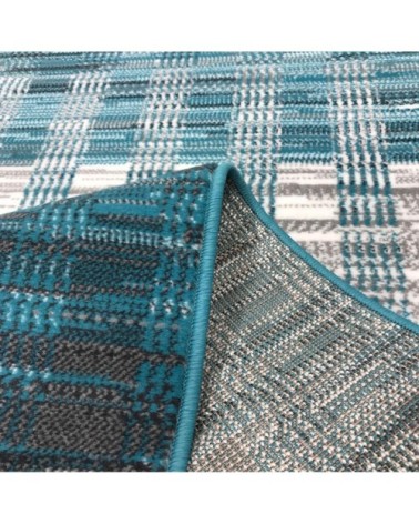 Tapis salon bleu 160x230