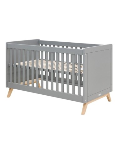 Lit évolutif 70x140 gris naturel naturel