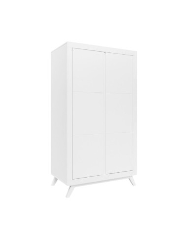 Armoire 2 portes blanc