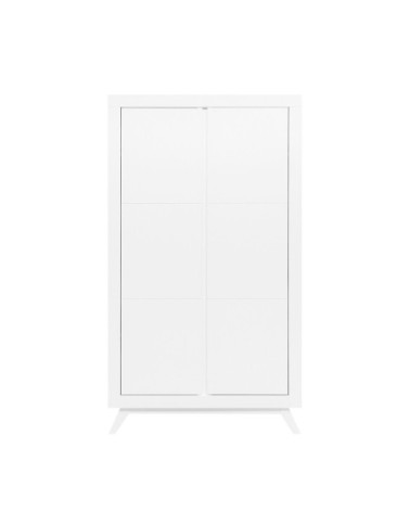 Armoire 2 portes blanc