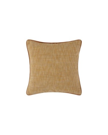 Housse de coussin 40x40 cm Ocre et naturel