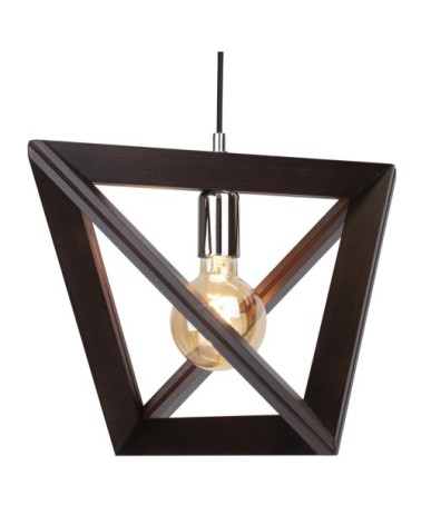 Suspension en bois noir