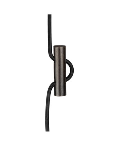 Suspension en bois noir