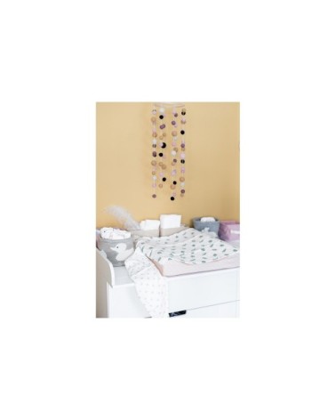 Petit panier de rangement en coton beige