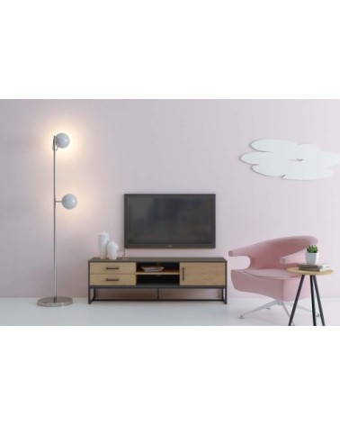 Meuble TV industriel avec rangements