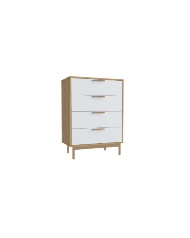 Commode scandinave finitions rose gold