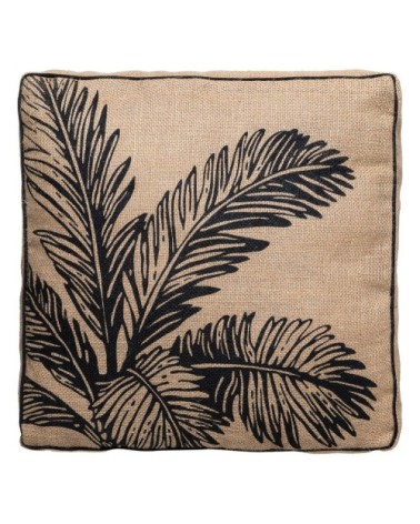 Coussin de sol jute 40x40x8cm