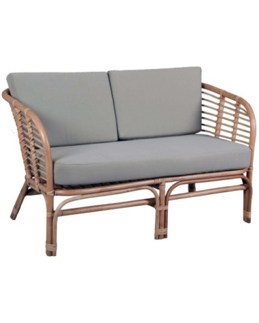 Salon 4 pièces en rotin naturel natuna