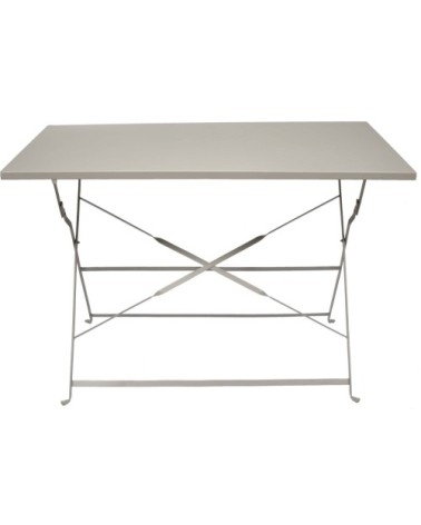 Table de jardin pliante palerme  110 x 70 cm taupe