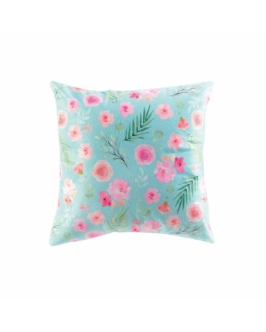 Coussin aspect velours 45x45cm