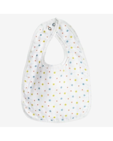 Lot de 3 bavoirs bébé  Multicolore Coton