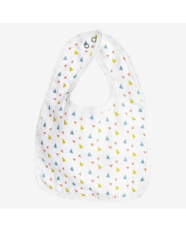 Lot de 3 bavoirs bébé  Multicolore Coton