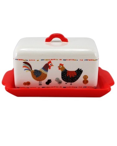 Boîte à beurre en céramique