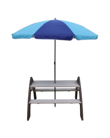 Table de pique-nique enfant avec parasol kylo