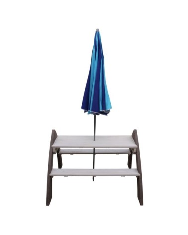 Table de pique-nique enfant avec parasol kylo