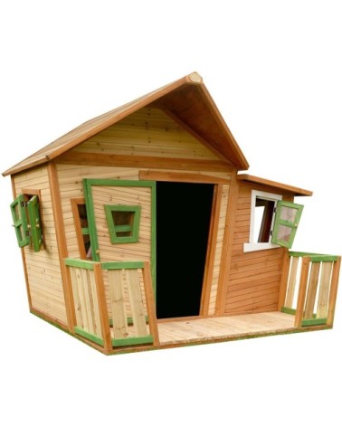 Grande cabane d'extérieur enfant en bois lisa