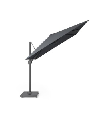 Parasol déporté 3x3m gris