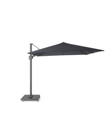 Parasol déporté 3x3m gris