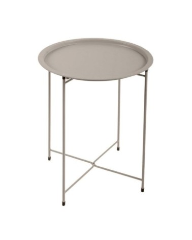 Table d'appoint d'extérieur en acier mastic