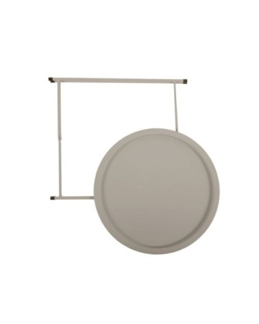 Table d'appoint d'extérieur en acier mastic