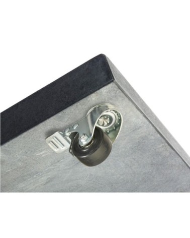 Pied de parasol en granit 120 kg gris anthracite