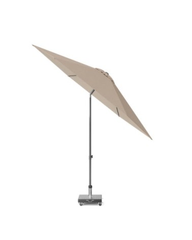 Parasol droit diamètre 2,5m taupe