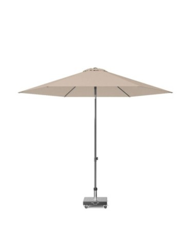 Parasol droit diamètre 2,5m taupe