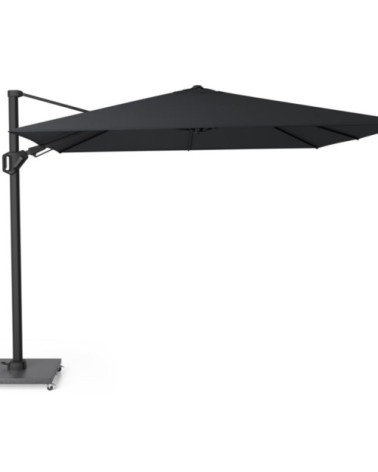 Parasol déporté 3x3m mât noir - Challenger T2