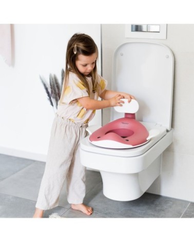 Réducteur de toilette baleine