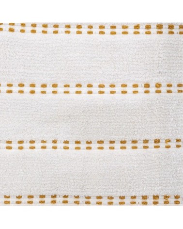 Tapis de salle de bain coton ocre 50x75cm