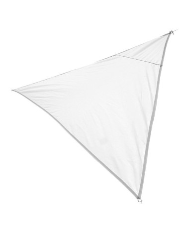 Voile d'ombrage blanc 3,6x3,6x3,6m