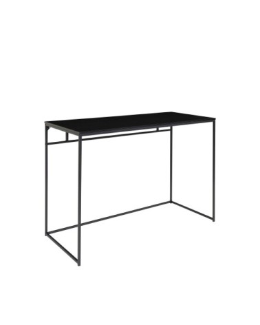 Bureau métal noir L100cm