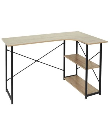 Bureau d'angle noir