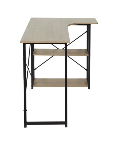 Bureau d'angle noir