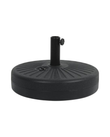 Pied de parasol circulaire en plastique résistant