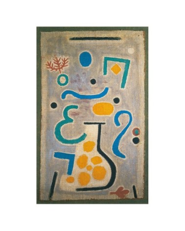 Tableau impression sur toile - Die Vase (Le Vase) Paul Klee 50x80cm