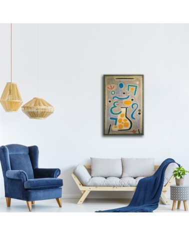 Tableau impression sur toile - Die Vase (Le Vase) Paul Klee 50x80cm