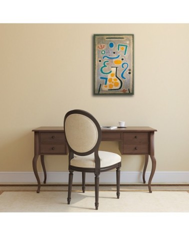 Tableau impression sur toile - Die Vase (Le Vase) Paul Klee 50x80cm