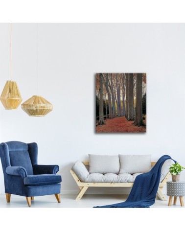 Tableau - Avenue Of Plane Trees - Santiago Rusiñol 60x75cm